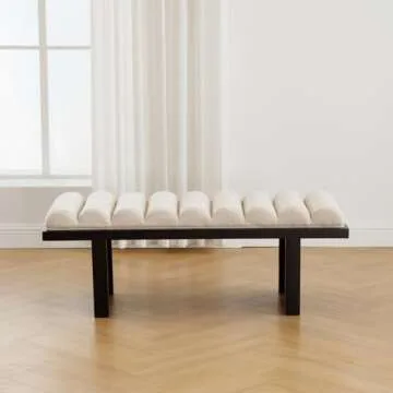 HEAH-YO Modern Bench - Stylish Upholstered Entryway Seating
