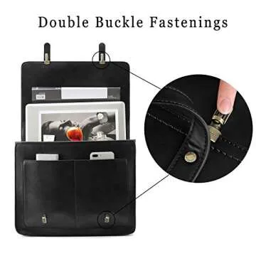 Stylish ECOSUSI Women Briefcase for 15.6" Laptop