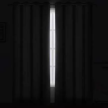 LEMOLO Grey Blackout Curtains Set for Elegant Insulation
