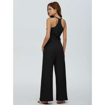 Stylish 2 Piece Summer Outfit for Women with Pockets