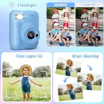Kids Instant Print Camera for Creative Young Photographers