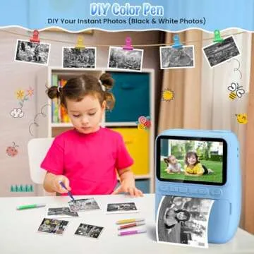 Kids Instant Print Camera for Creative Young Photographers