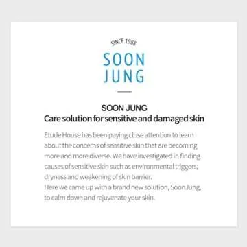 ETUDE Soonjung Hydro Barrier Cream BIG SIZE 130ml | Moisturizing and soothing cream | Korean Skin Care | Care Solution for sensitive skin | K-Beauty, Skin Care, Perfect for Gift