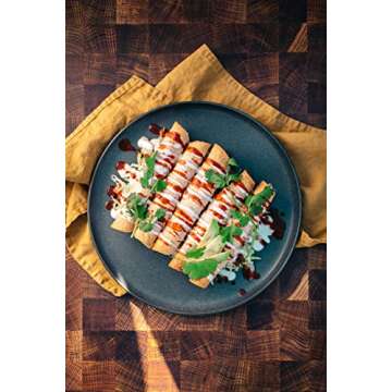 Siete Chickpea Flour Tortillas | Gluten Free | Grain Free | Vegan | 8 Tortillas Per Pack (Pack of 6)