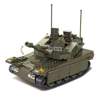 Sluban Merkava Tank Building Block Set - 344 Pieces