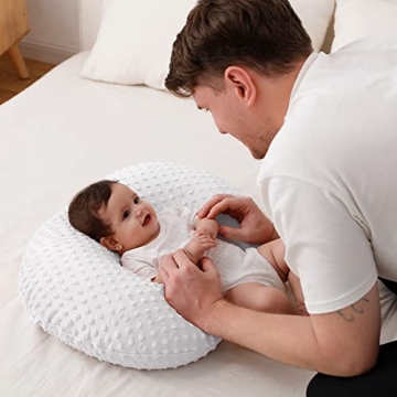 Premium Ultra Soft Nursing Pillow Cover for Baby Comfort