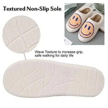 Shop FACAXEDRE Smile Face Slippers for Ultimate Comfort