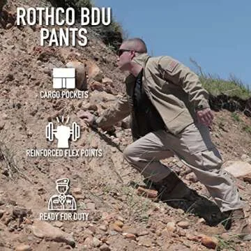 Rothco Tactical BDU Pants: Durable & Comfortable Gear