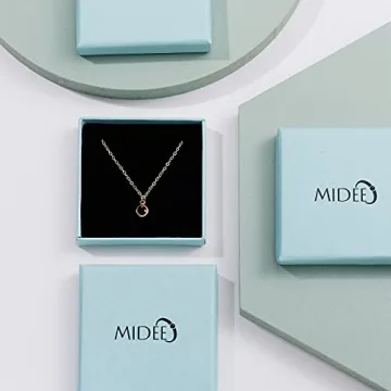 Mideeo 14K Gold Plated Chunky Hoop Earrings Set for Women