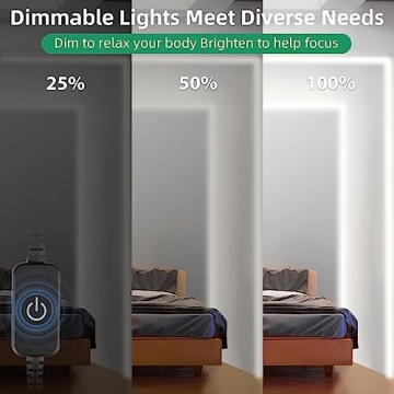 Lamomo 16.4ft LED Neon Rope Light for Home Decor