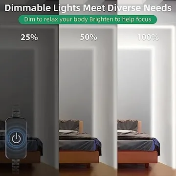 Lamomo 16.4ft LED Neon Rope Light for Home Decor