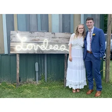 Lamomo 16.4ft LED Neon Rope Light for Home Decor