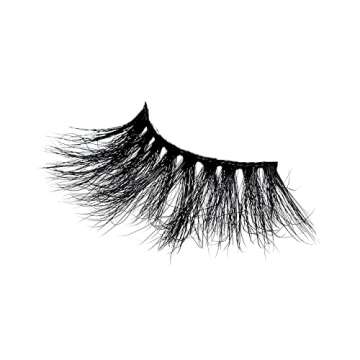 i•ENVY False Eyelashes Real Mink Lashes Dramatic Long Eyelashes (Peach Echo)