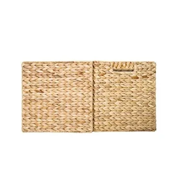 Stylish Foldable Hyacinth Storage Baskets for Home Organization