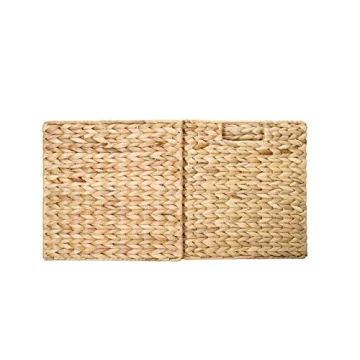 Stylish Foldable Hyacinth Storage Baskets for Home Organization