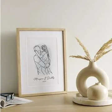 Custom Line Drawing Poster, Custom Illustration, Personalized Line Art Poster, Custom Portrait Photo Poster, Family Portrait Wall Art Print, Couples Portrait, Personalised Gift