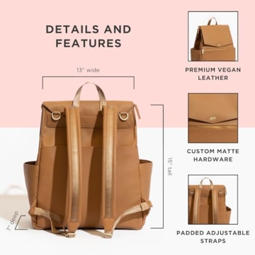 Freshly Picked Classic II Vegan Leather Diaper Bag
