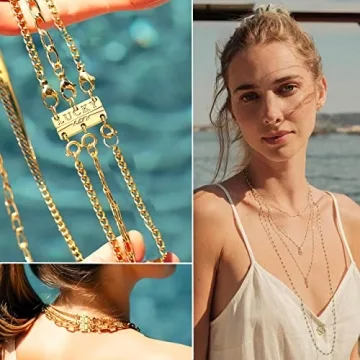Dailyacc Lucky Necklace Layering Clasp for Effortless Accessorizing