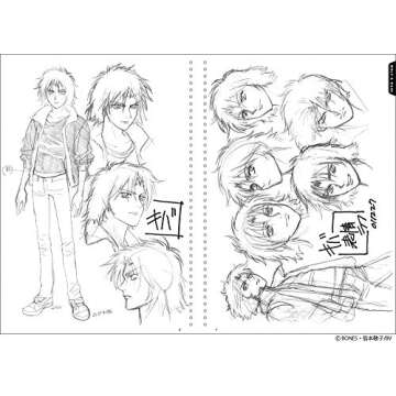 Toshihiro Kawamoto Sketch Book for Aspiring Artists