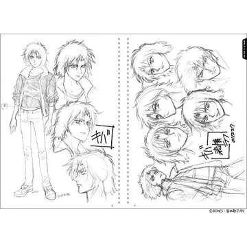 Toshihiro Kawamoto Sketch Book for Aspiring Artists