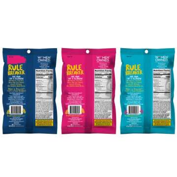 Rule Breaker Snacks Vegan Gluten Free Variety Pack | Blondie Brownie Bites | Soft-Baked Cookies, All...