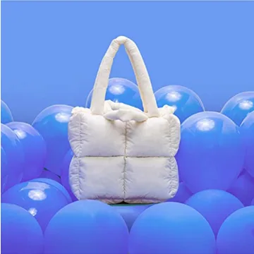 JQWYGB Puffer Tote Bag Women Quilted Large Capacity