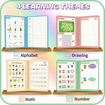 Magic Practice Copybook for Kids - Fun Learning