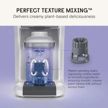 Numilk® Home Machine - 32oz Nut Milk Maker - Plant-Based Milk in 60 Seconds - As Seen on Shark Tank - Compatible with Numilk® Pouches