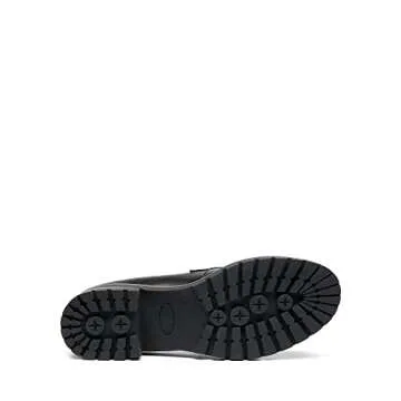 DREAM PAIRS Womens Comfortable Platform Chunky Heel Business Casual Loafers,Size 11,Black-Pu,SDLS2319W