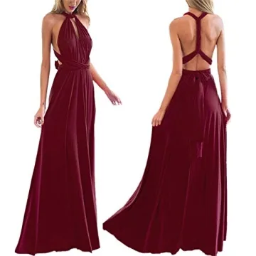 Versatile Women's Multi Way Maxi Dress for Any Occasion