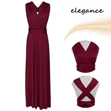 Versatile Women's Multi Way Maxi Dress for Any Occasion
