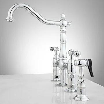 Signature Hardware Bellevue Kitchen Faucet - Elegant Design