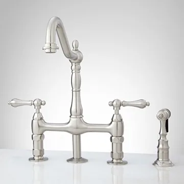Signature Hardware Bellevue Kitchen Faucet - Elegant Design