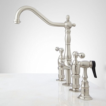 Signature Hardware Bellevue Kitchen Faucet - Elegant Design