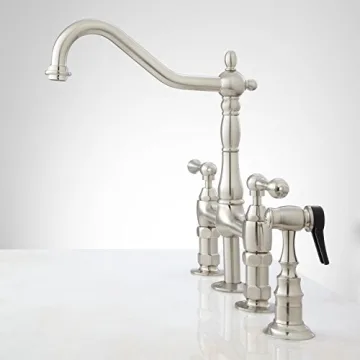 Signature Hardware Bellevue Kitchen Faucet - Elegant Design