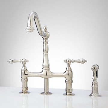 Signature Hardware Bellevue Kitchen Faucet - Elegant Design