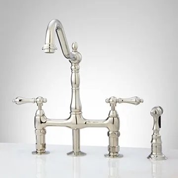 Signature Hardware Bellevue Kitchen Faucet - Elegant Design