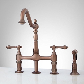 Signature Hardware Bellevue Kitchen Faucet - Elegant Design