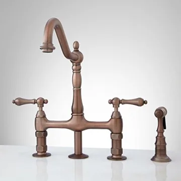 Signature Hardware Bellevue Kitchen Faucet - Elegant Design