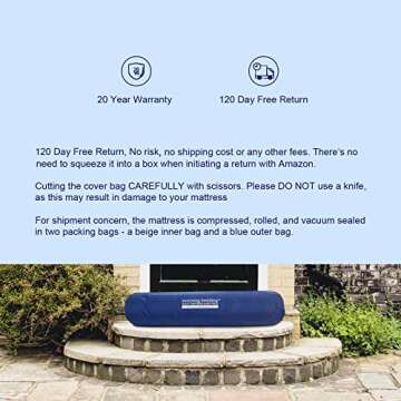 Hybrid Twin XL Mattress - Cooling, Supportive Sleep Solution