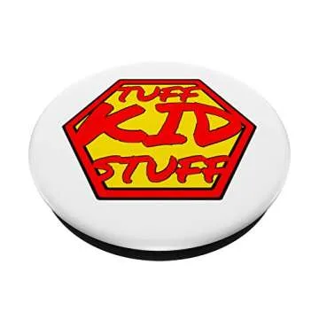 Tuff Kid Stuff Super Kid PopSockets Swappable PopGrip with Stand