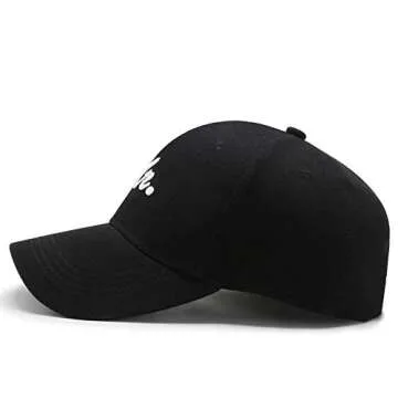 Mr and Mrs Hats, Bride and Groom Caps, Newlywed Honeymoon Gift, Wedding Baseball Caps and Can Coolers, Bachelorette Party Hat, His and Her Hats (Black and White)