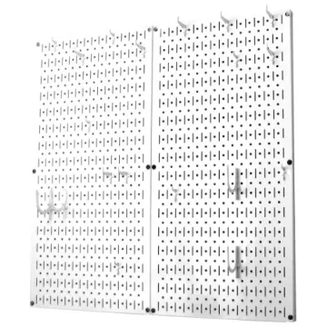 Wall Control Kitchen Pegboard Organizer for Pot Storage
