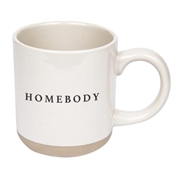 Sweet Water Decor Homebody 14oz Stoneware Coffee Mug - Perfect for Gifting