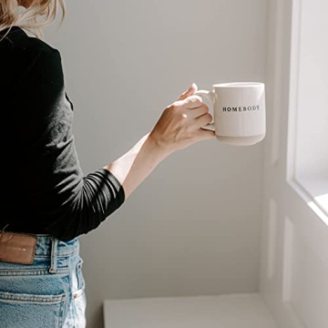 Sweet Water Decor Stoneware Coffee Mug for Cozy Vibes