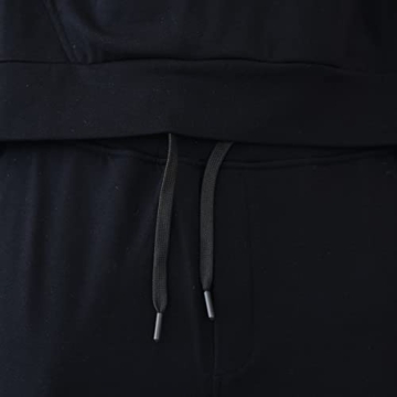 Cozy Earth Men's Ultra-Soft Jogger Pant, Color Black, Size Medium