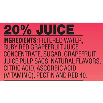 Langers Ruby Red Grapefruit Juice 15.2 Oz Pack of 12