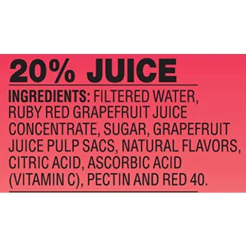 Langers Ruby Red Grapefruit Juice 15.2 Oz Pack of 12