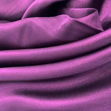 YOUR SMILE Pure Color Silk Scarf for Women - Fashionable 24"