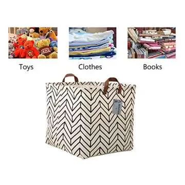 Durable Square Storage Basket for Home and Office Organization